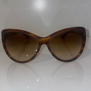 Tom Ford oversized Havana Malin cateye sunglasses